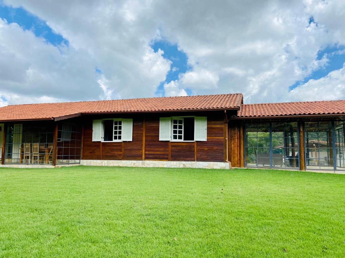 Villa Quinta Do Papagaio Pouso Alto Exterior foto